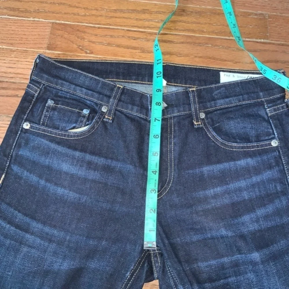 Rag & Bone Beverlys Dark Denim Skinny Jeans Size 27 - Picture 8 of 10